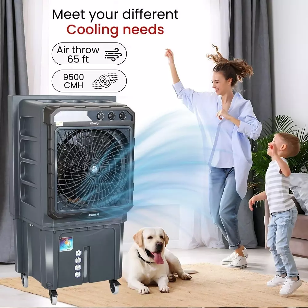 burly-megacool-heavy-duty-desert-air-cooler-140-l-capacity-grey-color