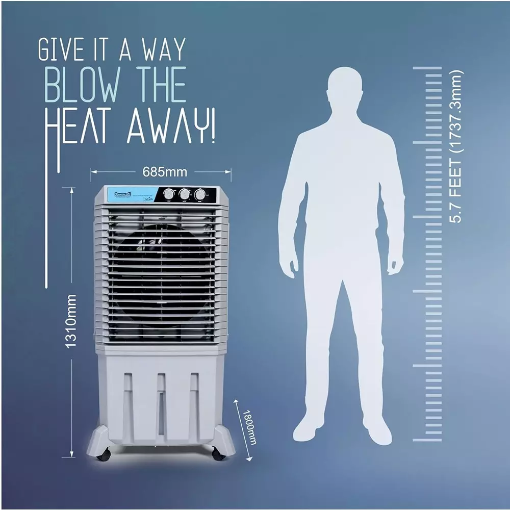 summercool-tiara-75-l-desert-air-cooler-knob-control-honeycomb-cooling-pads-grey