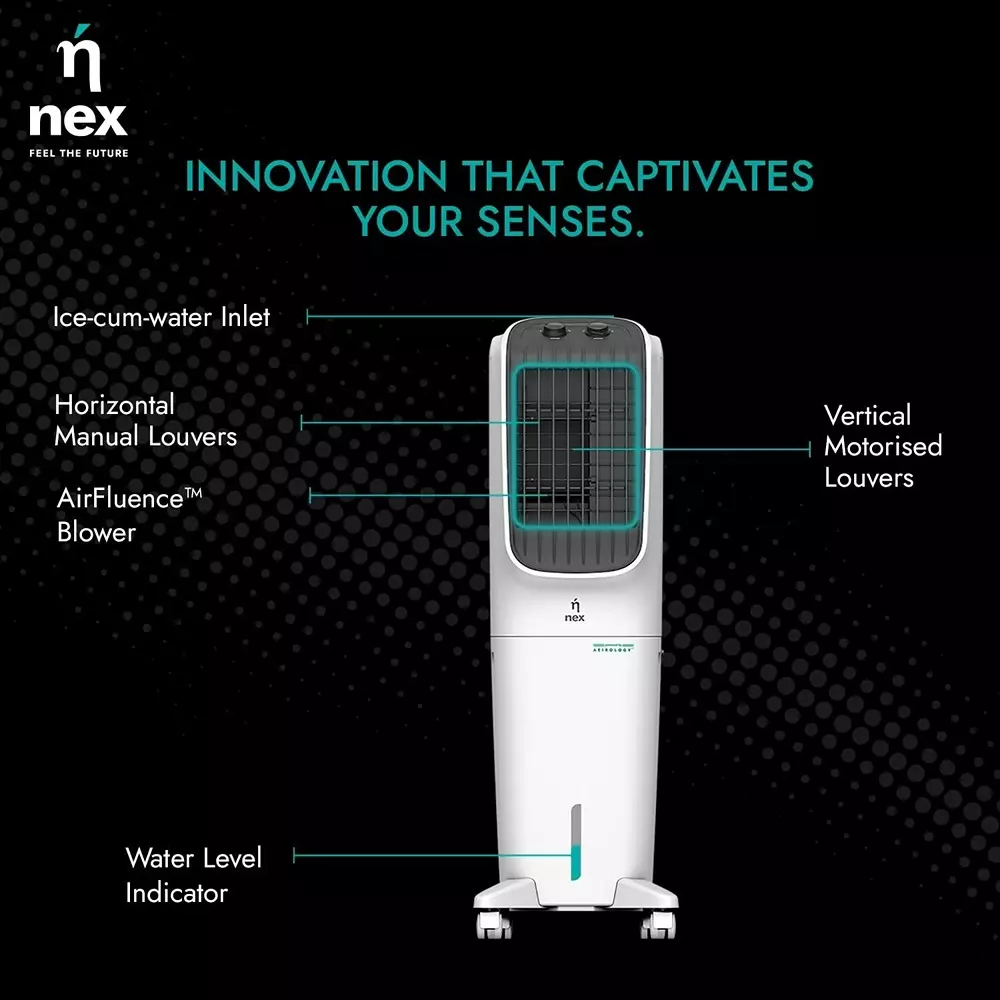 nex-tac-t1-tower-air-cooler-white-and-black-color-40-l-capacity-325006