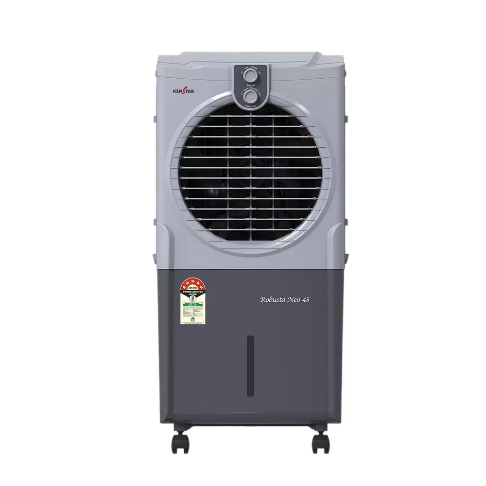 Kenstar Robusta Neo 45 Air Cooler Light Grey & Dark Grey Color 45 L Capacity