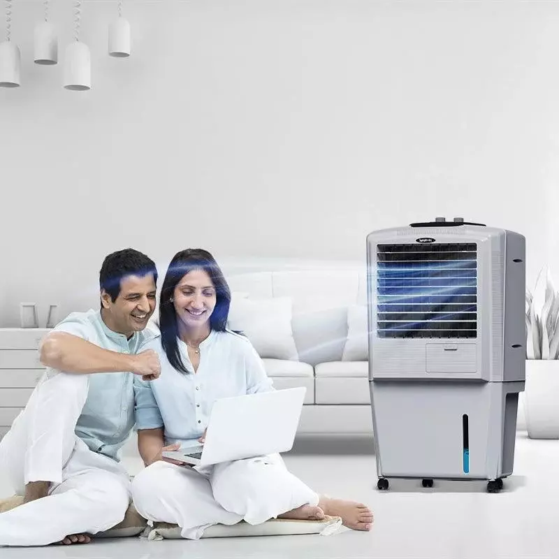 Symphony HiFlo 27 Personal Air Cooler 27 L 150 W with Powerful Air Throw, Grey