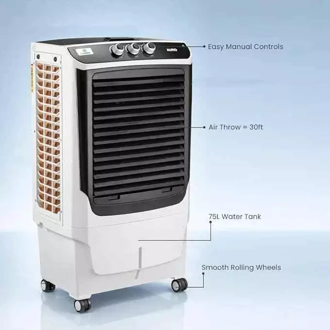 gokool-aura-personal-air-cooler-white-and-black-75-l-capacity-gok-aura-75l