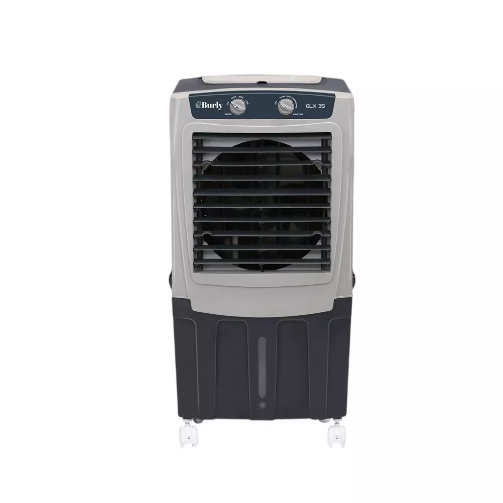 Burly Burly Personal Air Cooler 35 L Capacity Grey Color, GLX 35
