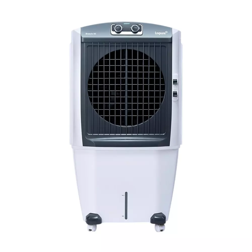 Livpure Breezio 95 L Desert Air Cooler Honeycomb 3 Speed Control, White