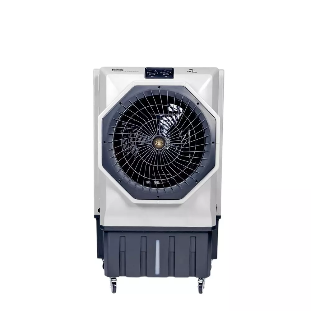 THERMOCOOL Big Bull 150 L Commercial Air Cooler with Caster Wheel White