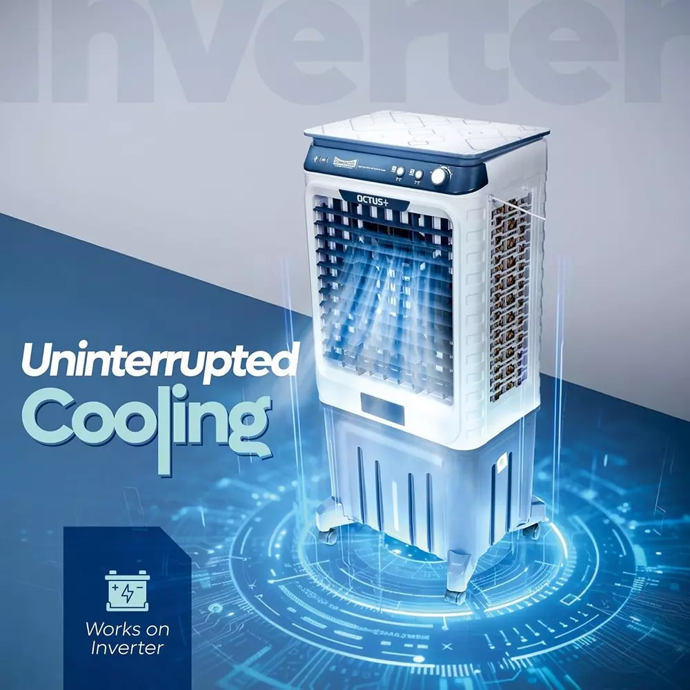summercool-octus-plus-95-l-desert-air-cooler-knob-control-honeycomb-cooling-pads-blue