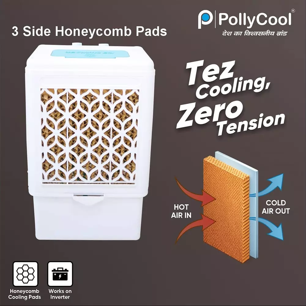 pollycool-85-w-counter-air-cooler-2500-rpm-speed-30-l-capacity-and-upto-10-ft-30-m-air-throw-alfa-30