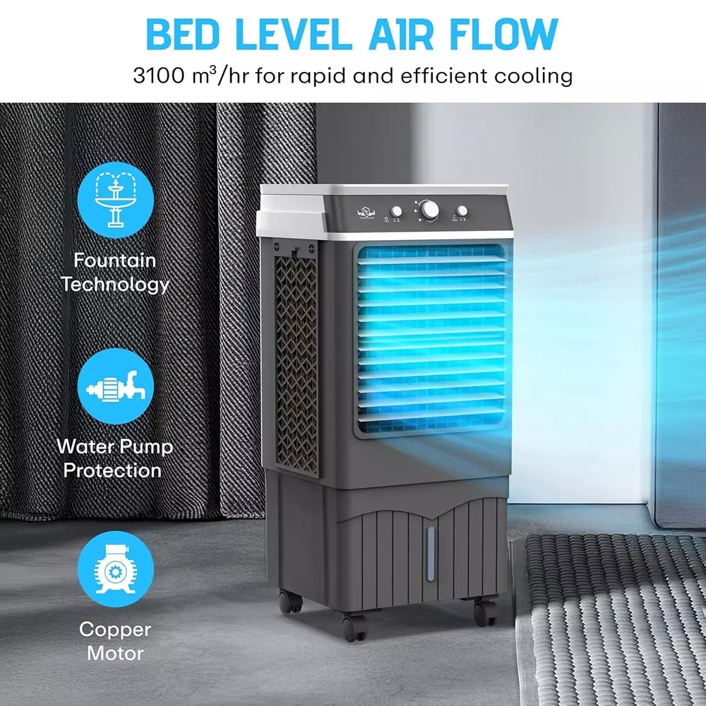 power-guard-ice-max-personal-air-cooler-black-color-40-l-capacity
