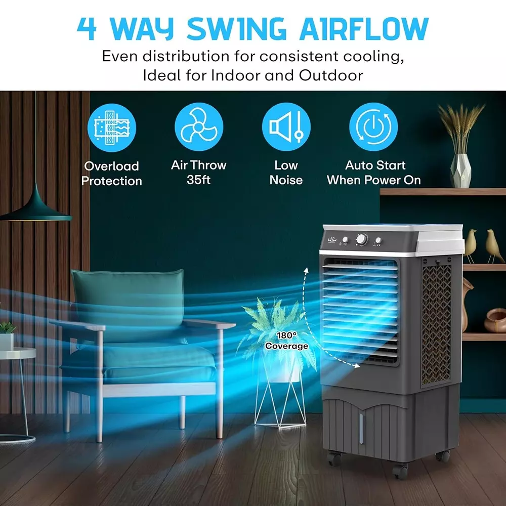 power-guard-ice-max-personal-air-cooler-black-color-40-l-capacity