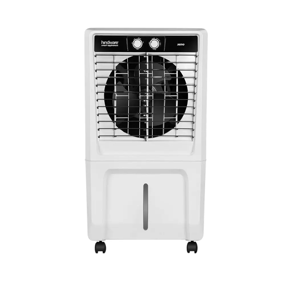 Hindware Smart Appliances 55 L Personal Air cooler Freestanding White & Grey, Xeno
