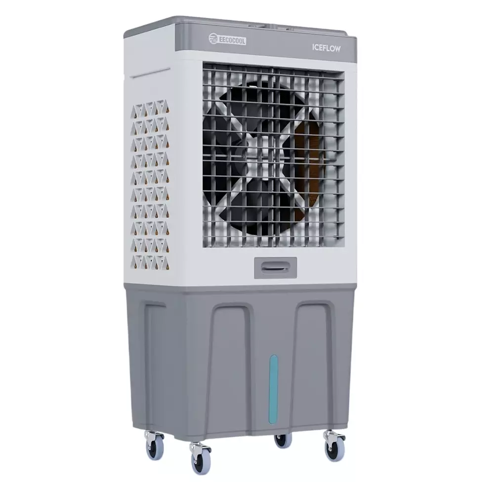EECOCOOL Iceflow Desert Air Cooler White & Grey 120 L Tank Capacity