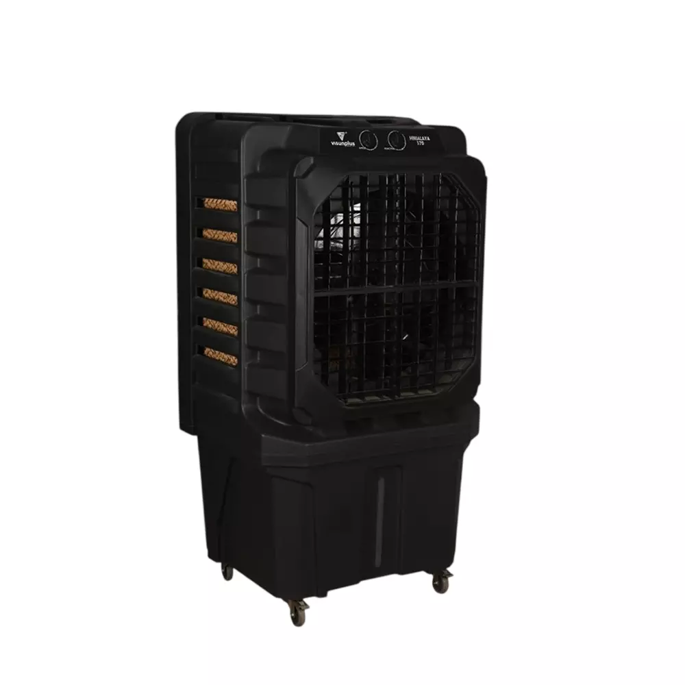 Visunplus Himalaya Commercial Air Cooler Black 558.8 mm (22 inch) Fan Size and 170 L Capacity, HIMALAYA 170