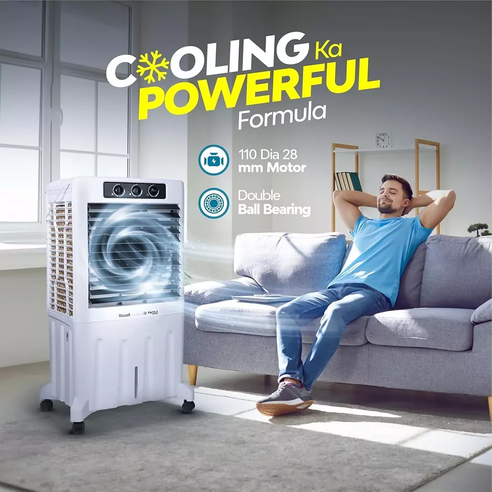 summercool-rafale-tower-95-l-desert-air-cooler-knob-control-honeycomb-cooling-pads-off-white