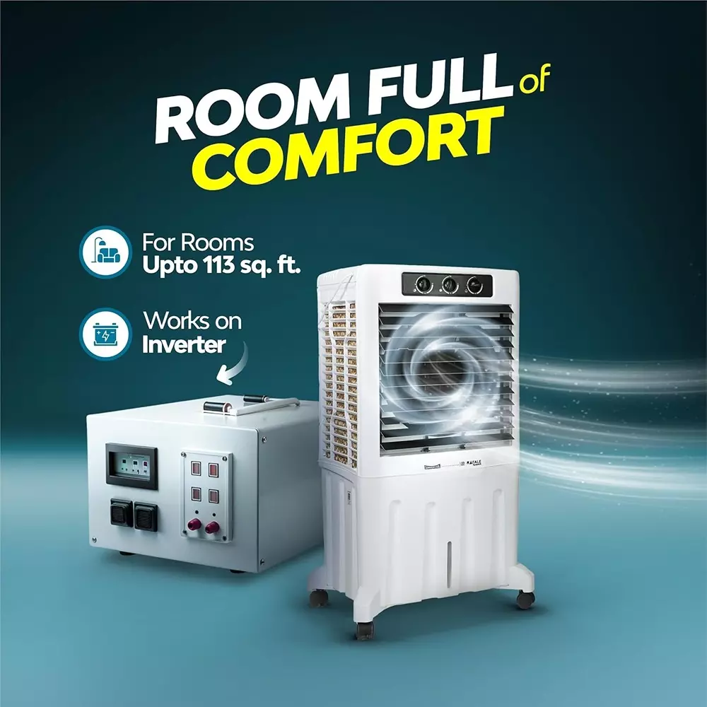 summercool-rafale-tower-95-l-desert-air-cooler-knob-control-honeycomb-cooling-pads-off-white