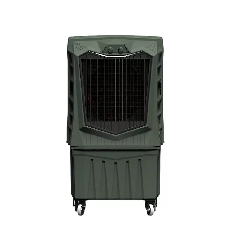 Symphony Air Cooler 325 W Power Electric 112 L Tank Capacity Militry Green 850x610x1350 mm Knob Control for Home & Office, Airforce 120