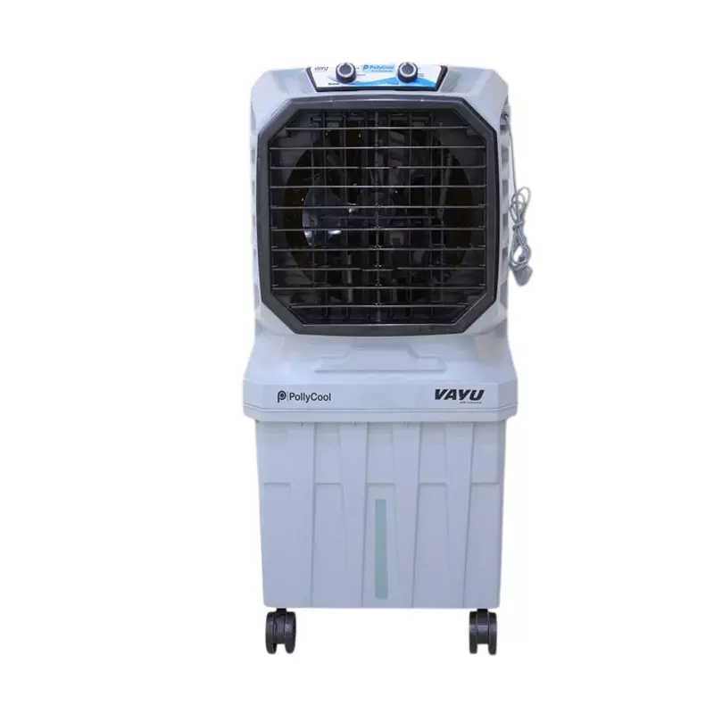 PollyCool 120 W Desert Cooler 2400 RPM Speed, 65 L Capacity and Upto 30 Ft (9.14 m) Air Throw, VAYU 75
