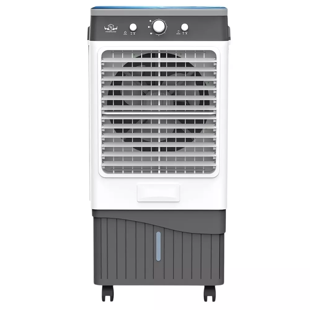 POWER GUARD Ice Max Desert Air Cooler Black and White Color 65 L Capacity