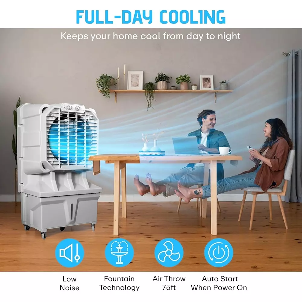power-guard-jetmax-storm-desert-air-cooler-grey-color-100-l-capacity