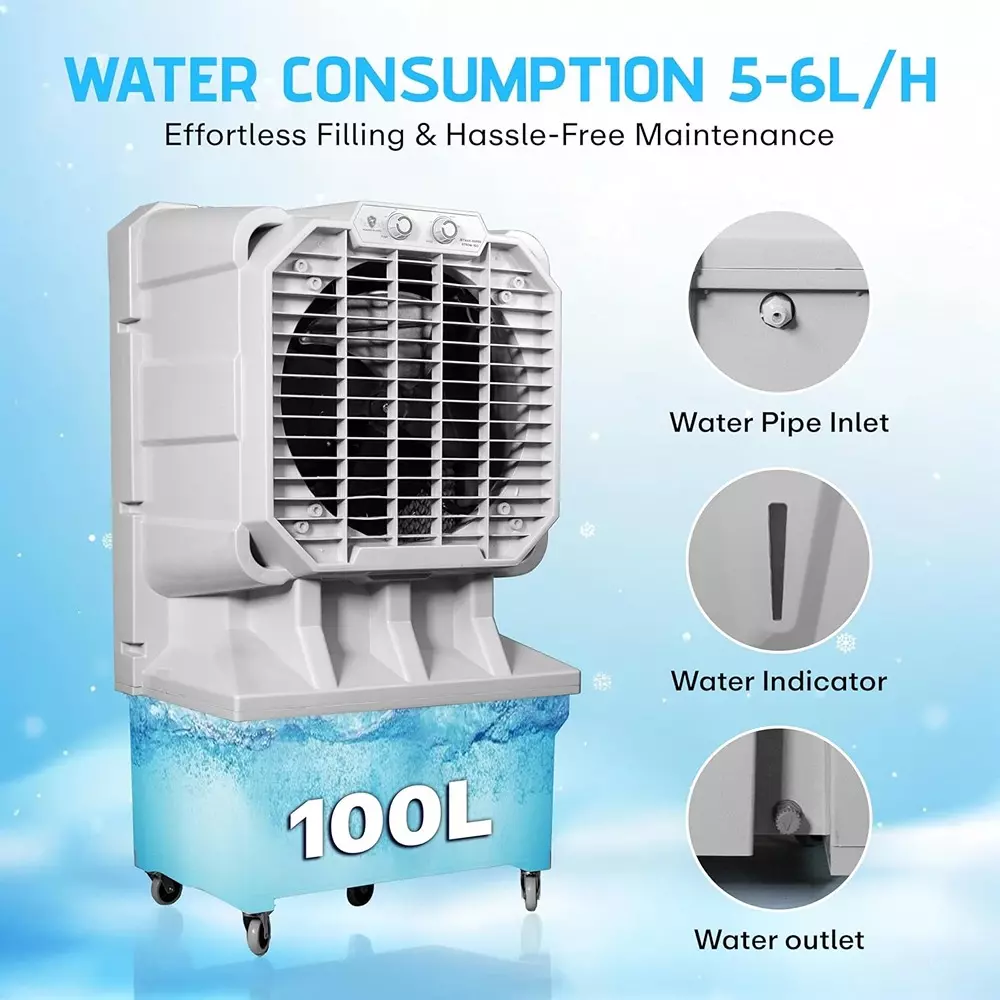 power-guard-jetmax-storm-desert-air-cooler-grey-color-100-l-capacity