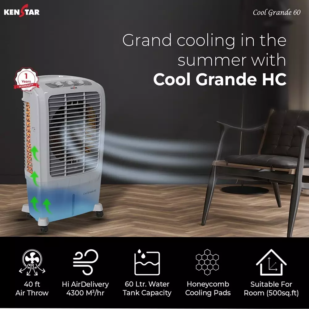 kenstar-cool-grande-hc-60-desert-air-cooler-grey-color-60-l-capacity