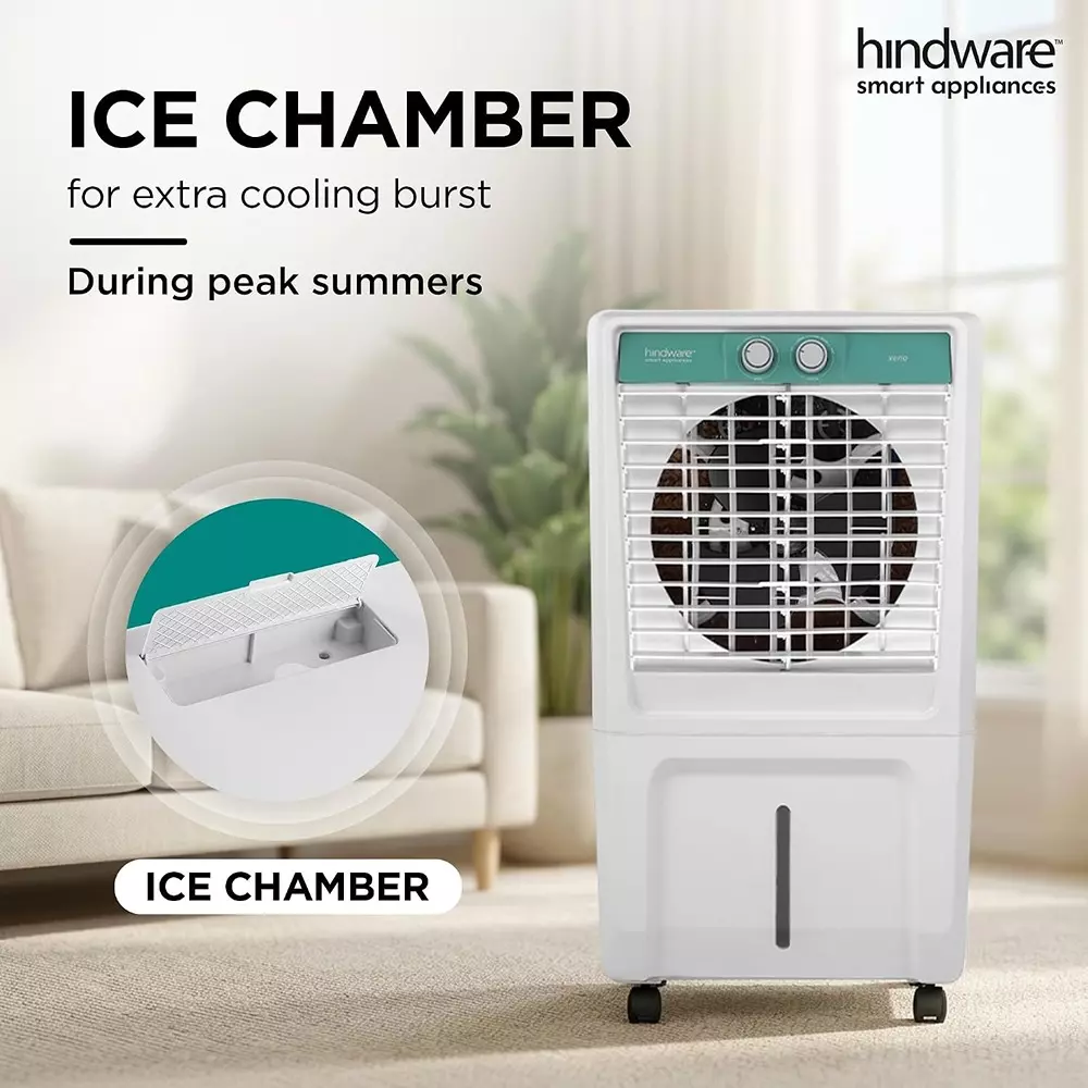 hindware-48-l-personal-air-cooler-freestanding-white-teal-xeno