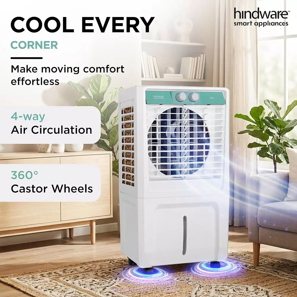 hindware-48-l-personal-air-cooler-freestanding-white-teal-xeno