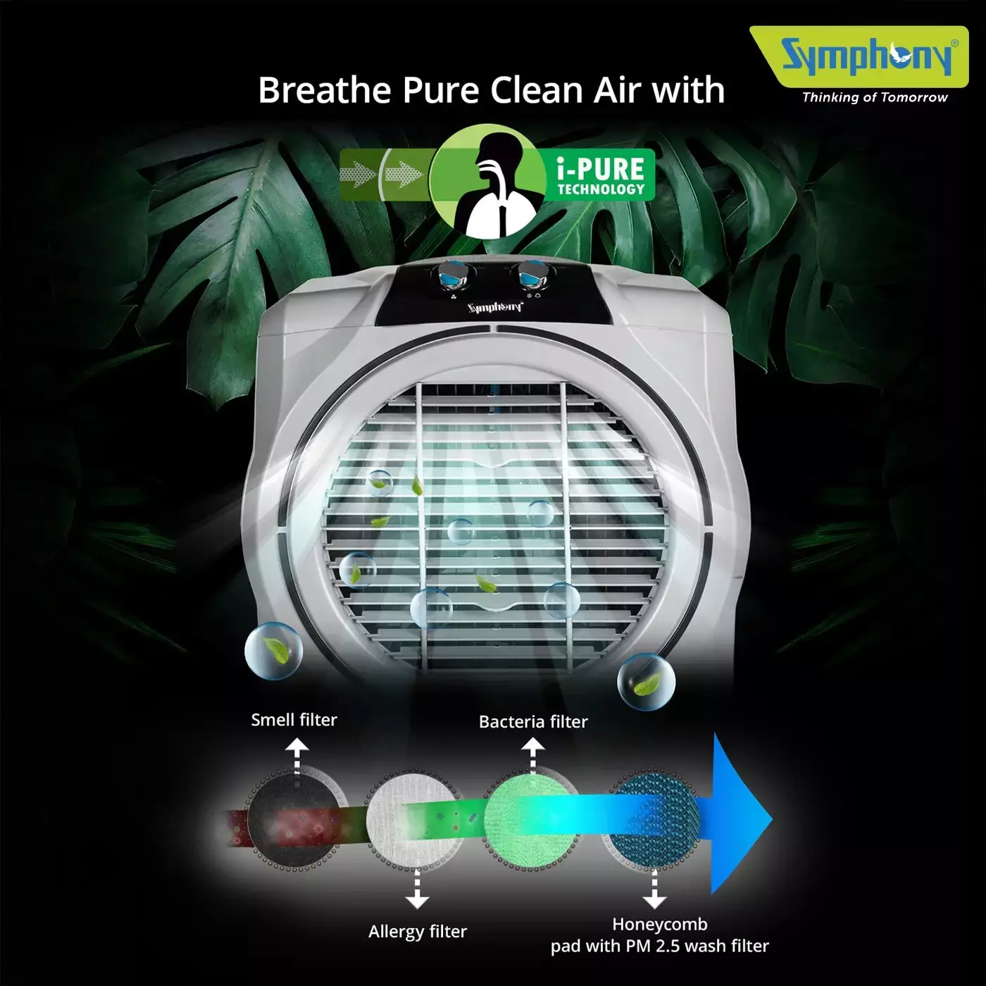 Symphony 75 Litre Sumo 75XL Air Cooler