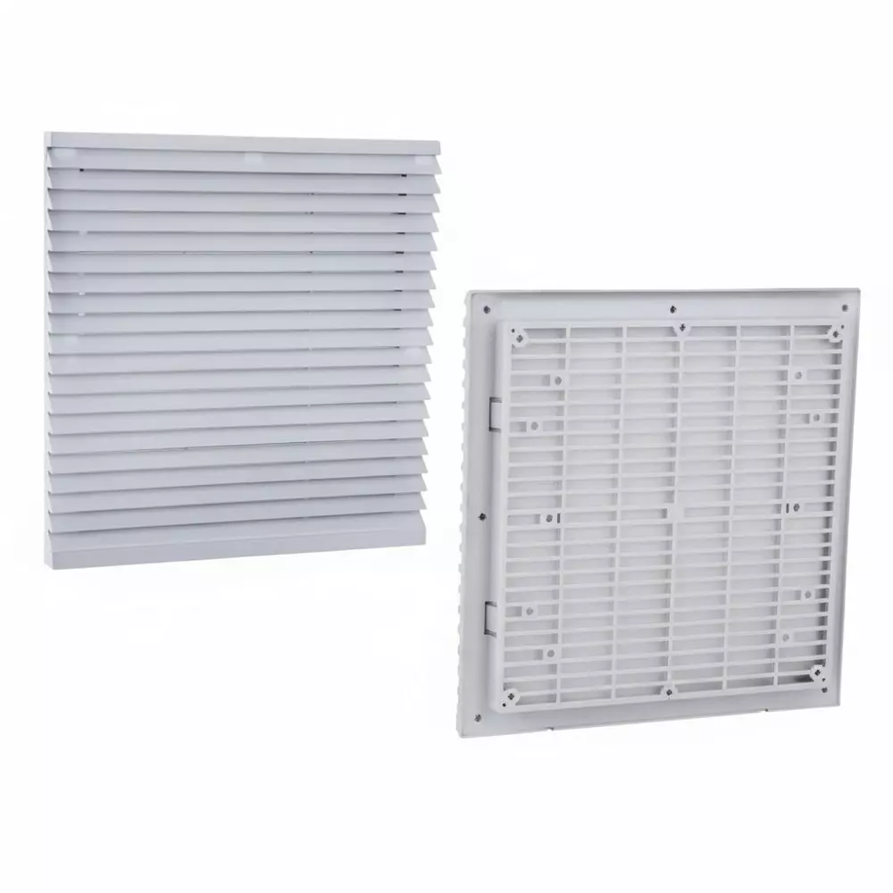 Elettro Air Vent Fan Filter Halogen Free ABS Body Snap Fit, Size 255 x255 mm, ETAV-06