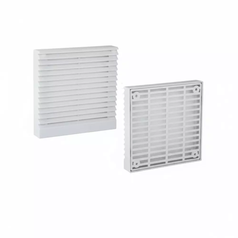 Elettro Air Vent Fan Filter Adaptor Halogen Free ABS Body Screw Fit, Size 285 x285 mm, ETAD-285