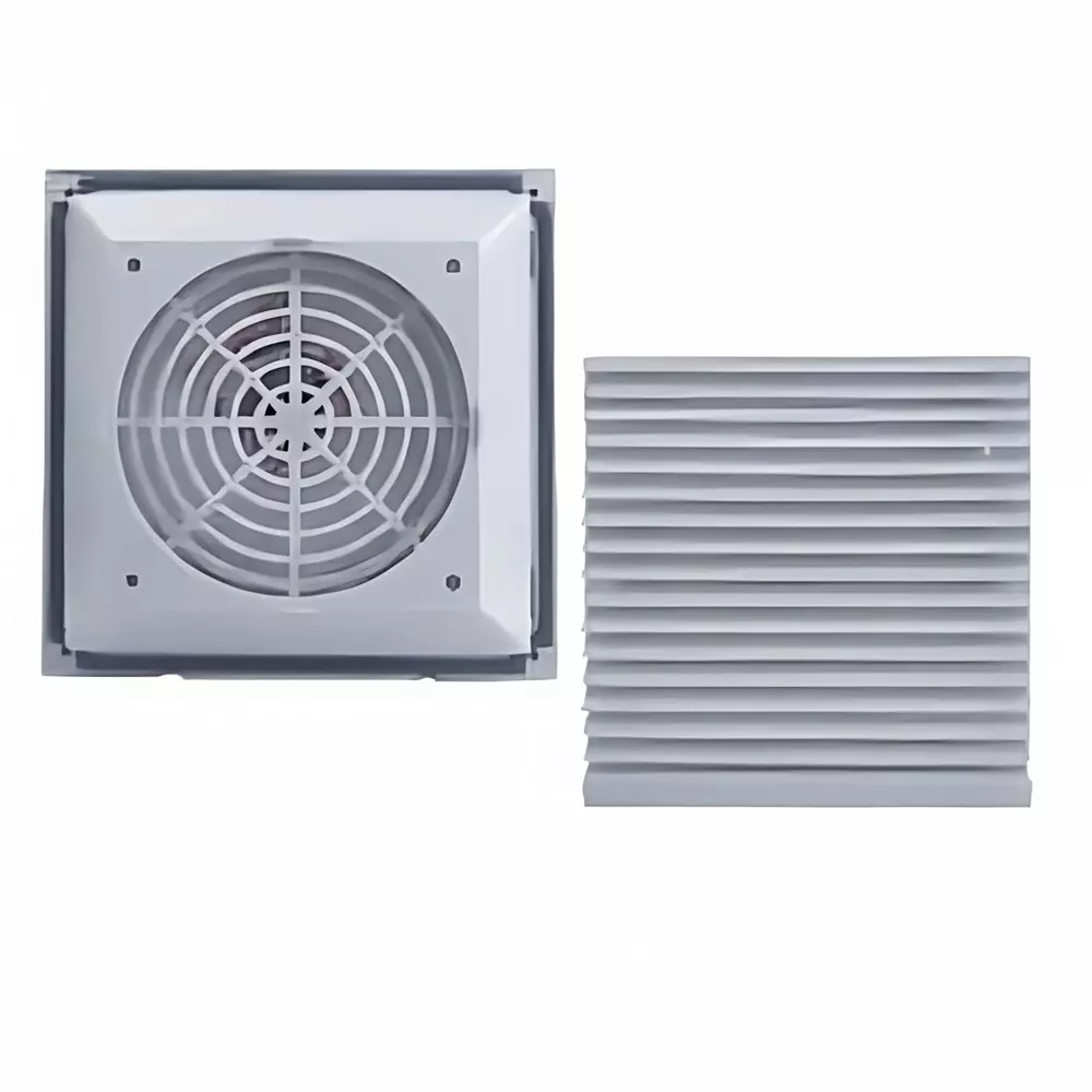 Elettro Air Vent Fan Filter Oval Design With EPDM Gasketing, Snap Fit Size 325x325 mm, ETAV-09/EG