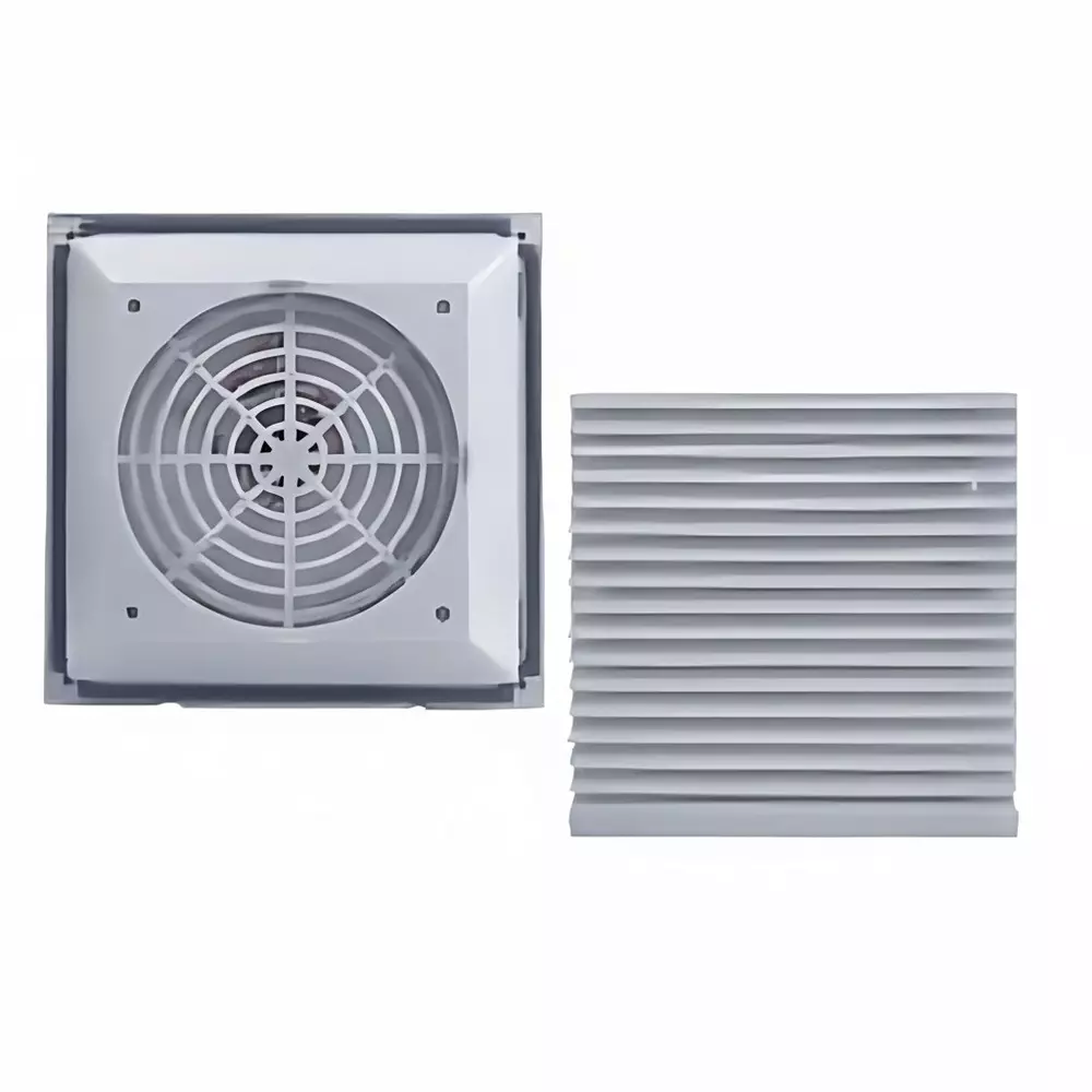 Elettro Air Vent Fan Filter Doom Type Oval Design With EPDM Gasketing, Size 204x204 mm, ETAV-204/DT-1EG