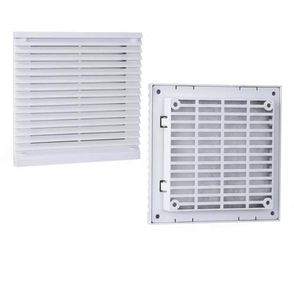 Elettro Air Vent Fan Filter Halogen Free ABS Body Snap Fit, Size 147 x147 mm, ETAV-02