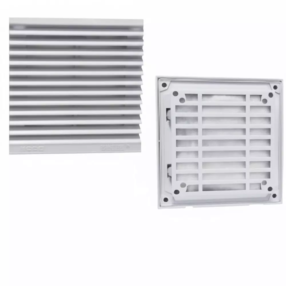 Elettro Air Vent Fan Filter Halogen Free ABS Body Snap Fit, Size 117 x117 mm, ETAV-10