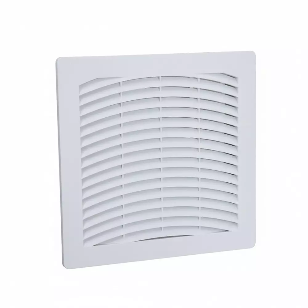 Elettro Air Vent Fan Filter Premium Series Oval Design Halogen Free ABS Body Snap Fit, Size 204x204 mm, ETAV-204/SF-4/6