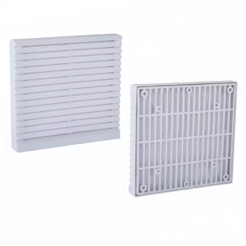 Elettro Air Vent Fan Filter VP-10 Nos. Halogen Free ABS Body Screw Fit, Size 184 x184 mm, ETAV-03 VP (Pack of 10)