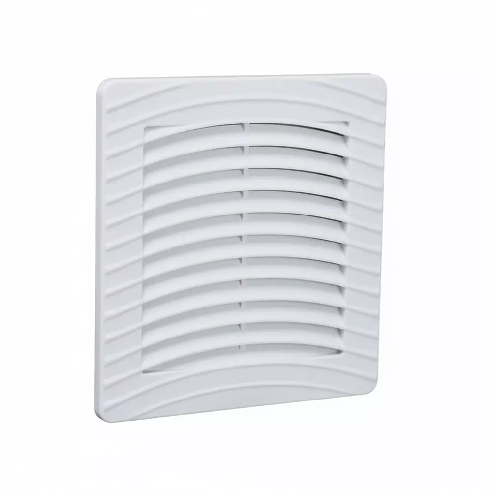 Elettro Air Vent Fan Filter Premium Series Oval Design Halogen Free ABS Body Snap Fit, Size 150x150 mm, ETAV-150/SF-4