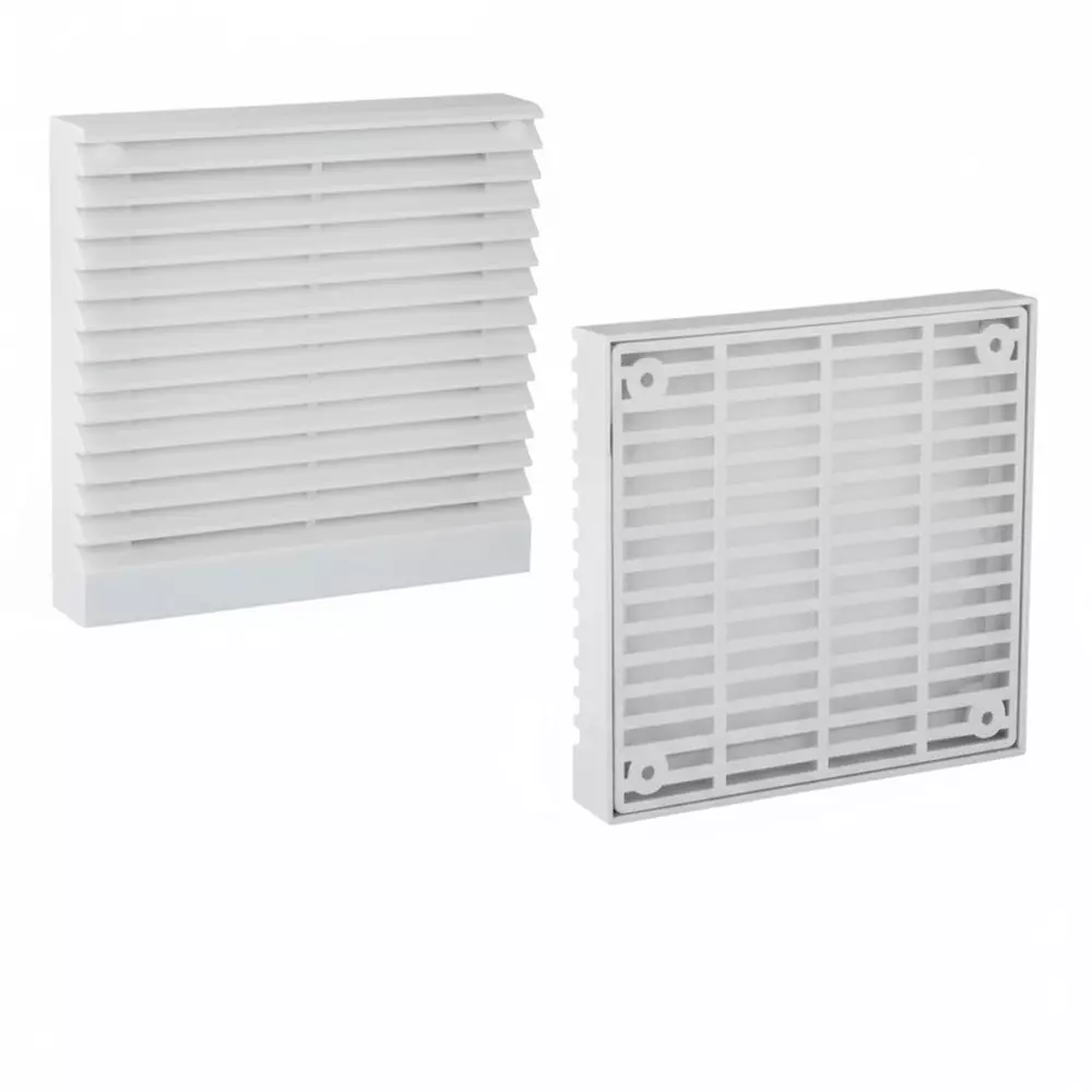 Elettro Air Vent Fan Filter Halogen Free ABS Body Screw Fit, Size 130 x130 mm, ETAV-01