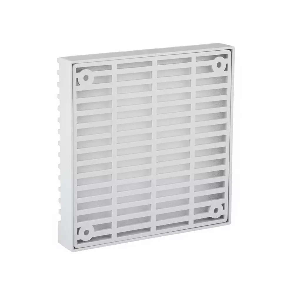 Elettro Air Vent Fan Filter VP-10 Nos. Halogen Free ABS Body Screw Fit, Size 130 x130 mm, ETAV-01 VP (Pack of 10)