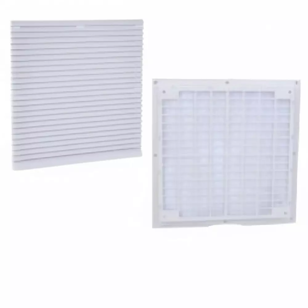 Elettro Air Vent Fan Filter Halogen Free ABS Body Snap Fit, Size 325 x325 mm, ETAV-09