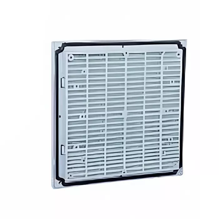 Elettro Air Vent Fan Filter Oval Design With EPDM Gasketing, Snap Fit Size 255x255 mm, ETAV-255/SF-6/8EG