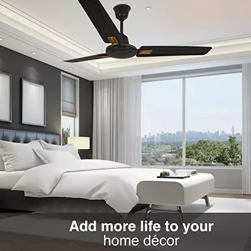 RR Signature RAPID DECO Ceiling Fan Velvet Brown 1200 mm Sweep 400 RPM