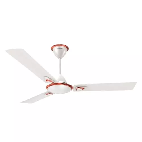 Goldmedal Eva Prime Ceiling Fan Metallic White 1200 mm, SCFP301748MQMEW