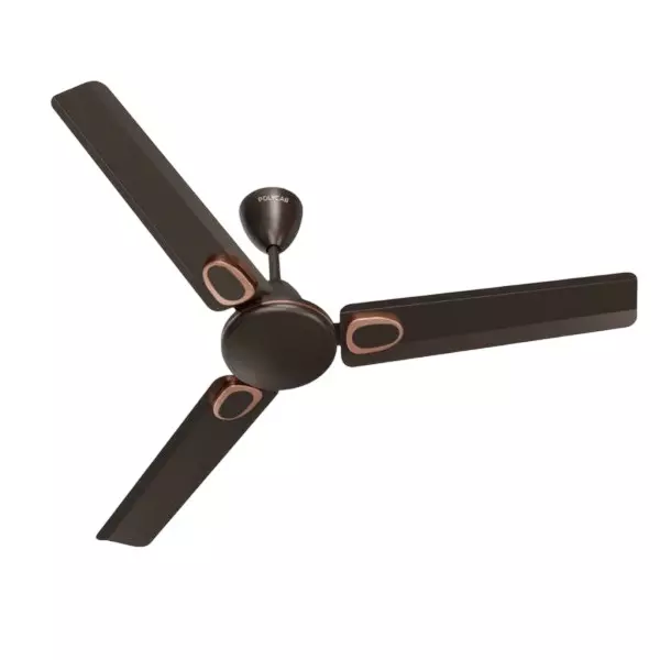 Polycab Ceiling Fans 1200 mm Sweep Ambiance Metallic Smoke Brown