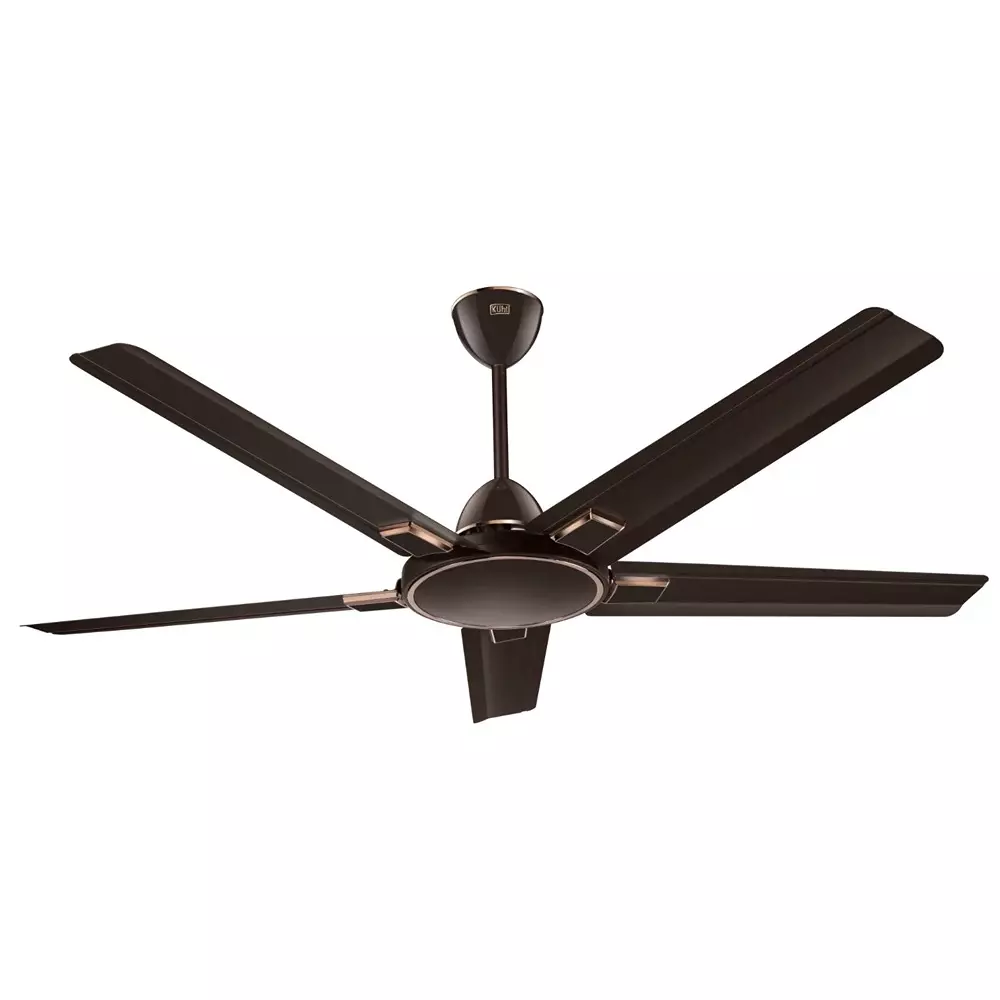 Kuhl Ceiling Fan Brise Star-E5 1320 mm Sweep Size 30 W 5 Aluminium Blades Espresso color
