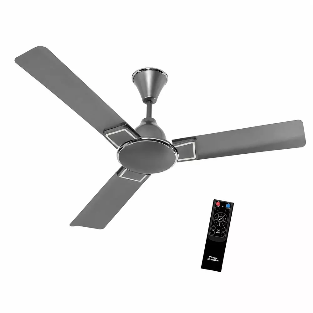 Victura AIRBORNE BLDC Ceiling Fan Titan Grey 30 W Power 1200 mm Sweep Size for Home & Office Use