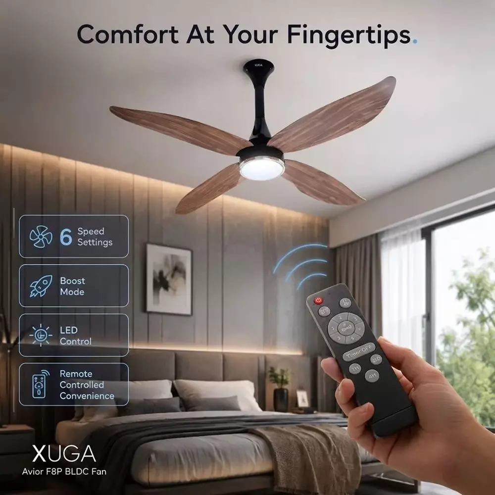 xuga-ceiling-fan-235-cmm-air-flow-bldc-motor-4-blades-350-rpm-1200-mm-sweep-size-wooden-color-avior-f8p