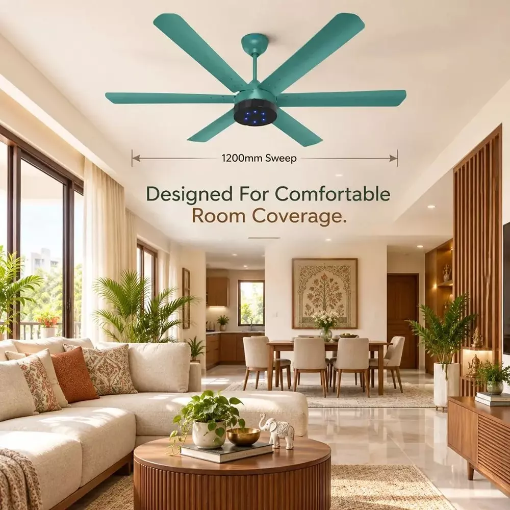 xuga-ceiling-fan-210-cmm-air-flow-6-blades-320-rpm-1200-mm-sweep-size-teal-dual-color-jovian-f6t