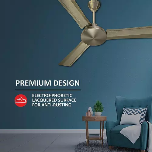 Havells EP Trendy ES Antique Brass 1200 mm Ceiling Fan, FHCTR1SABR48
