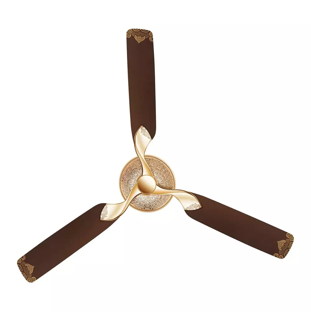 RR Signature JAIPUR MAHAL Ceiling Fan Tan Brown 1320 mm Sweep 320 RPM