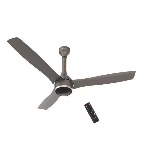 Orient BLDC Premium Aeon Antidust Ceiling Fan with Remote Magma Grey 1200 mm 32 W 3 Blades 350 RPM